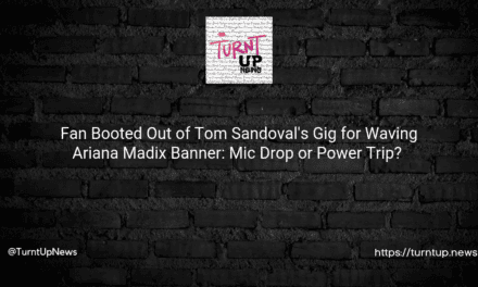 🎤🔥 Fan Booted Out of Tom Sandoval’s Gig for Waving Ariana Madix Banner: Mic Drop or Power Trip? 🎶🤔
