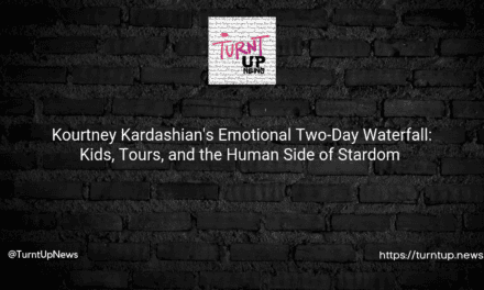 😥 Kourtney Kardashian’s Emotional Two-Day Waterfall: Kids, Tours, and the Human Side of Stardom ⭐️🎸