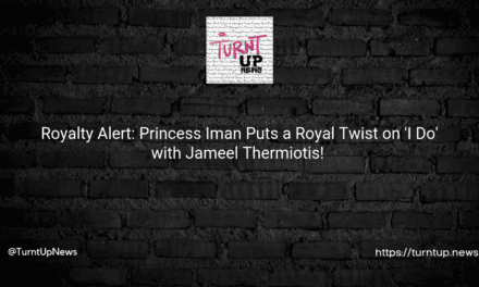 💍👑 Royalty Alert: Princess Iman Puts a Royal Twist on ‘I Do’ with Jameel Thermiotis! 💖💎