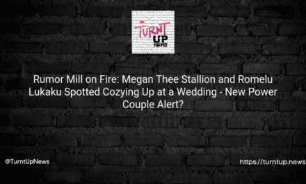 💕⚽🎶 Rumor Mill on Fire: Megan Thee Stallion and Romelu Lukaku Spotted Cozying Up at a Wedding – New Power Couple Alert?