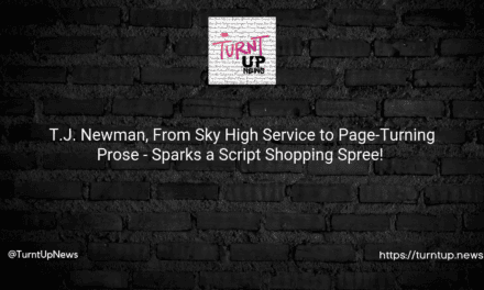 🛫📚✍️ T.J. Newman, From Sky High Service to Page-Turning Prose – Sparks a Script Shopping Spree! 🎬💰🔥