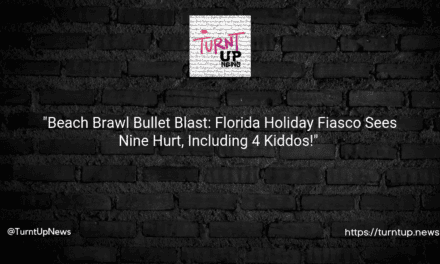 🏖️ “Beach Brawl Bullet Blast: Florida Holiday Fiasco Sees Nine Hurt, Including 4 Kiddos!” 🚑