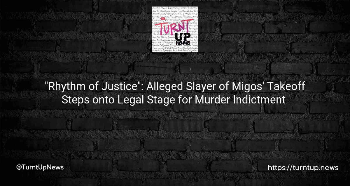 🎤💔 “Rhythm of Justice”: Alleged Slayer of Migos’ Takeoff Steps onto Legal Stage for Murder Indictment 🏛️🎯