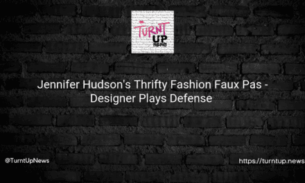 🎭Jennifer Hudson’s Thrifty Fashion Faux Pas – Designer Plays Defense 🛡️