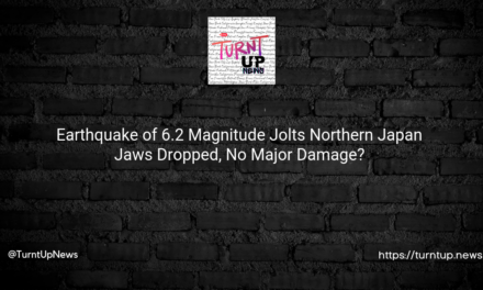 🎌💥 Earthquake of 6.2 Magnitude Jolts Northern Japan – Jaws Dropped, No Major Damage? 🤔