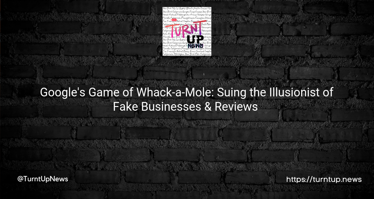 🕵️‍♀️🎩 Google’s Game of Whack-a-Mole: Suing the Illusionist of Fake Businesses & Reviews 🎯💼