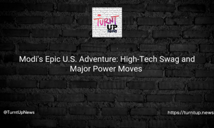 🛫 Modi’s Epic U.S. Adventure: High-Tech Swag and Major Power Moves 🌐