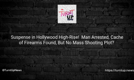 🎬 Suspense in Hollywood High-Rise! 🏢 Man Arrested, Cache of Firearms Found, But No Mass Shooting Plot? 🧐