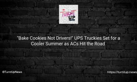 🚚💨 “Bake Cookies Not Drivers!” UPS Truckies Set for a Cooler Summer as ACs Hit the Road 🍪🌬️