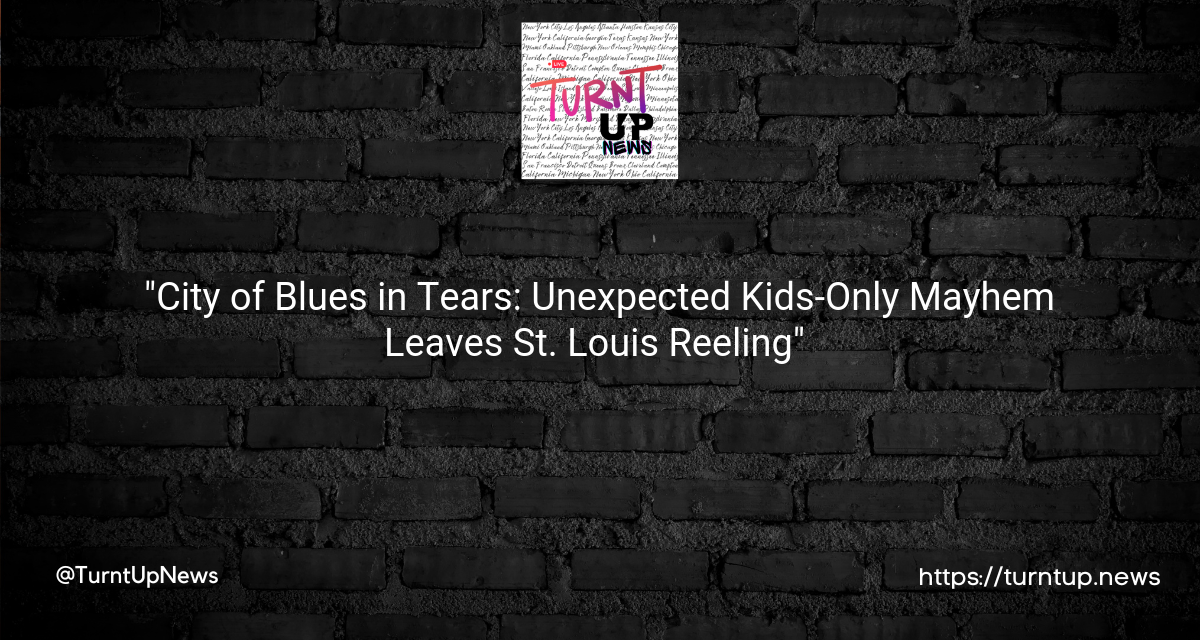 😱 “City of Blues in Tears: Unexpected Kids-Only Mayhem Leaves St. Louis Reeling” 💔