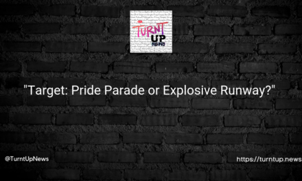 🎯🌈 “Target: Pride Parade or Explosive Runway?” 💥🏳️‍🌈