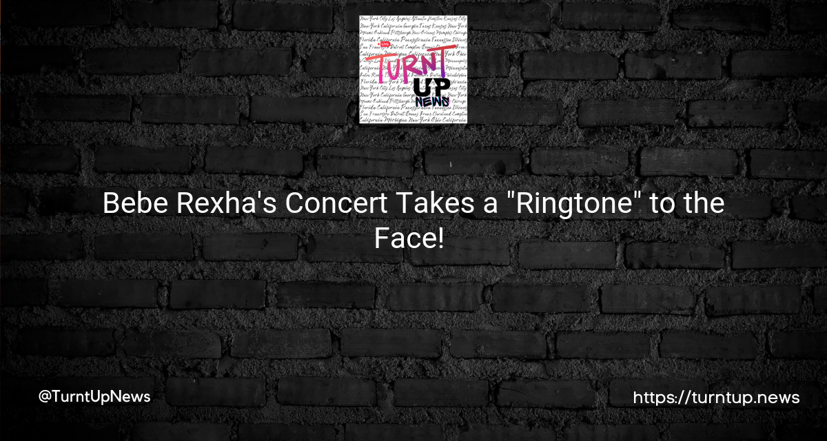 🤯💥Bebe Rexha’s Concert Takes a “Ringtone” to the Face! 📱😲