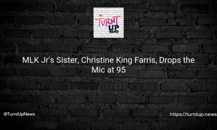 🕊️MLK Jr’s Sister, Christine King Farris, Drops the Mic at 95💔