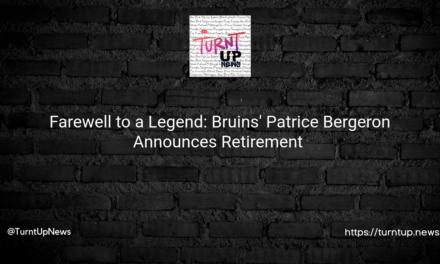 🏒🎉 Farewell to a Legend: Bruins’ Patrice Bergeron Announces Retirement 🎉🏒
