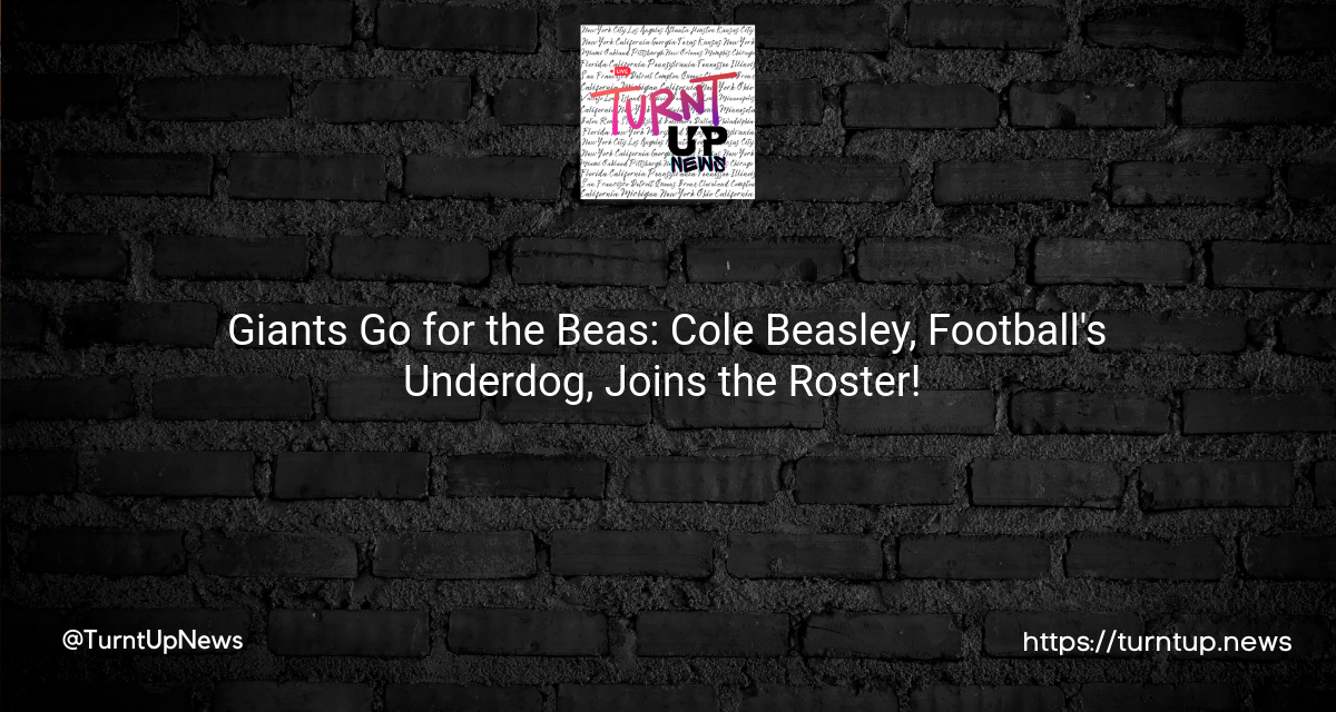 🏈 Giants Go for the Beas: Cole Beasley, Football’s Underdog, Joins the Roster! 🚀