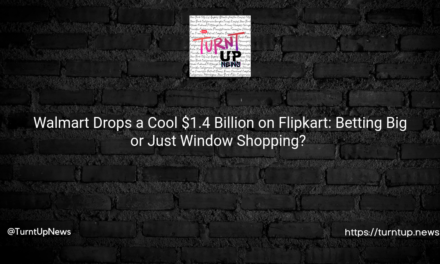 💰 Walmart Drops a Cool $1.4 Billion on Flipkart: Betting Big or Just Window Shopping? 💸