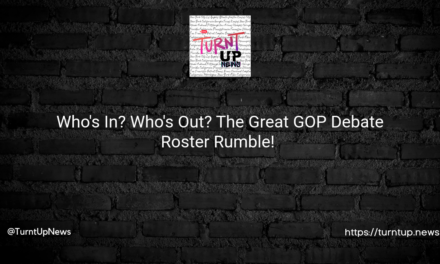 🎤 Who’s In? Who’s Out? The Great GOP Debate Roster Rumble! 🥊