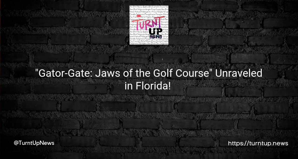 🐊 “Gator-Gate: Jaws of the Golf Course” Unraveled in Florida! 😱🏌️‍♂️
