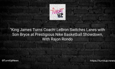 🏀 “King James Turns Coach👨‍🏫! LeBron Switches Lanes with Son Bryce at Prestigious Nike Basketball Showdown, With Rajon Rondo in Tow” 🙌