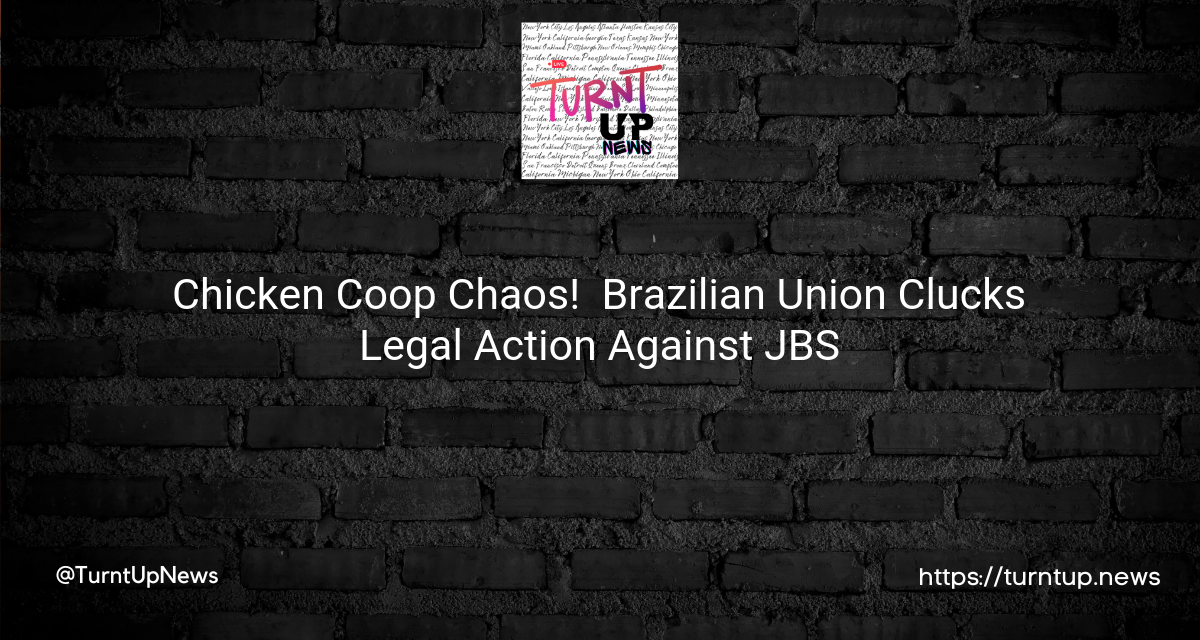 Chicken Coop Chaos! 🐔💼 Brazilian Union Clucks Legal Action Against JBS