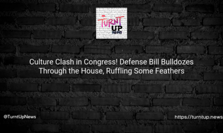 🏛️✊Culture Clash in Congress! Defense Bill Bulldozes Through the House, Ruffling Some Feathers🔥💥