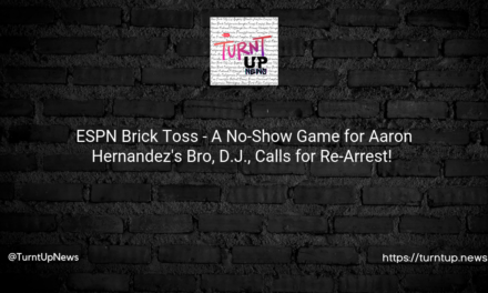 🚨🏈ESPN Brick Toss – A No-Show Game for Aaron Hernandez’s Bro, D.J., Calls for Re-Arrest! 🚔💥