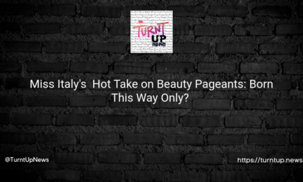 Miss Italy’s 🔥 Hot Take on Beauty Pageants: Born This Way Only? 🚫🏳️‍⚧️
