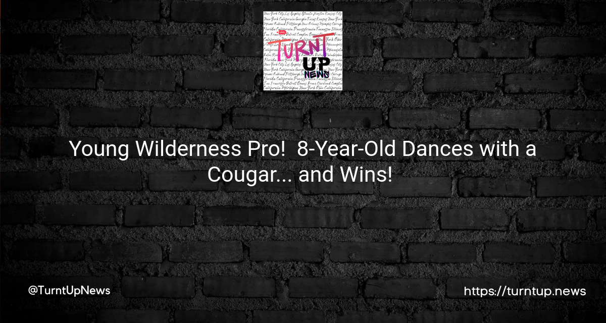 Young Wilderness Pro! 🌲 8-Year-Old Dances with a Cougar… and Wins! 🐾