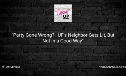“Party Gone Wrong? 🎉🔫: UF’s Neighbor Gets Lit, But Not in a Good Way”