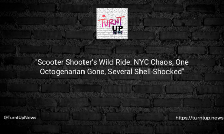 “😲Scooter Shooter’s Wild Ride: NYC Chaos, One Octogenarian Gone, Several Shell-Shocked🛵💥”