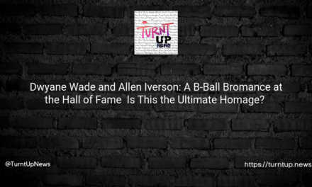 🏀 Dwyane Wade and Allen Iverson: A B-Ball Bromance at the Hall of Fame – Is This the Ultimate Homage? 🌺