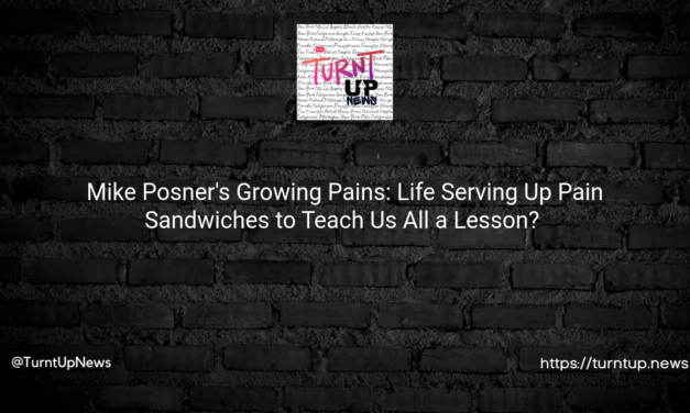 🌱 Mike Posner’s Growing Pains: Life Serving Up Pain Sandwiches to Teach Us All a Lesson? 🤔