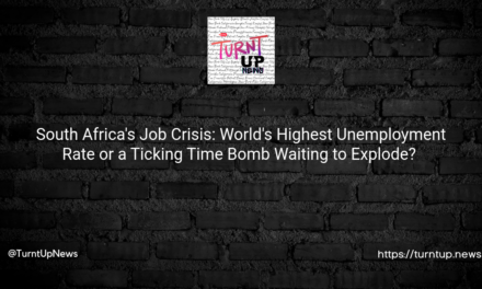 😱 South Africa’s Job Crisis: World’s Highest Unemployment Rate or a Ticking Time Bomb Waiting to Explode? 💥