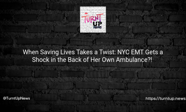 🚑 When Saving Lives Takes a Twist: NYC EMT Gets a Shock in the Back of Her Own Ambulance?! 🤯