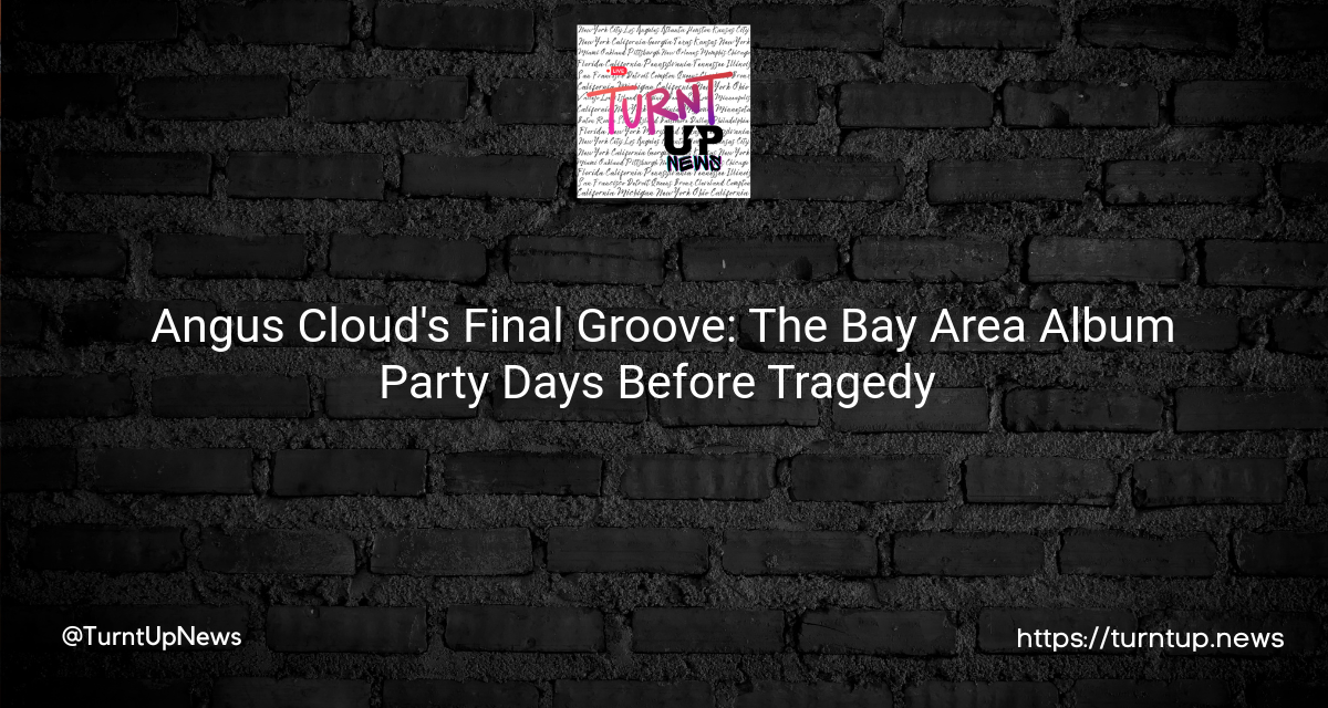 Angus Cloud’s Final Groove: The Bay Area Album Party Days Before Tragedy 🎶💔