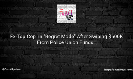 Ex-Top Cop 🚔 in “Regret Mode” After Swiping $600K From Police Union Funds! 💸🤷‍♂️