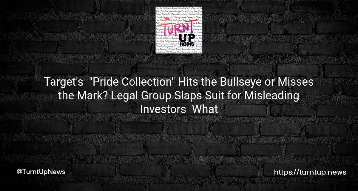 Target’s 🎯 “Pride Collection” Hits the Bullseye or Misses the Mark? Legal Group Slaps Suit for Misleading Investors – What’s Your Target? 🌈