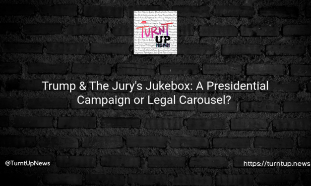 Trump & The Jury’s Jukebox: A Presidential Campaign or Legal Carousel? 🎠🤷‍♂️